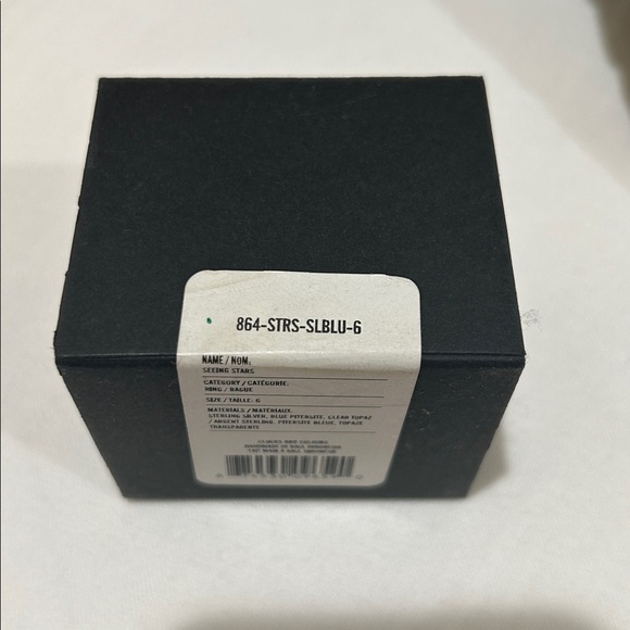 CLOCKS + COLOURS Seeing Stars x Blue Pietersite Ring - Picture 5 of 6